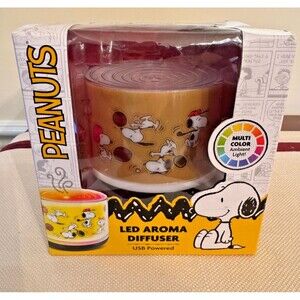 Peanuts  LED Aroma Diffuser USB  Powered Multi Color Light NEW